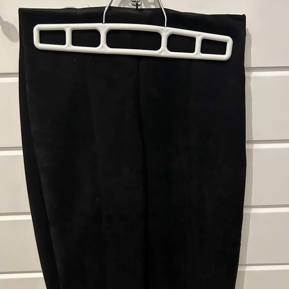 Zara Faux Suede Skinny Pants - Picture 2 of 6